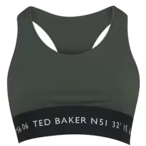 Image of Ted Baker Active Racerback Bra - Green