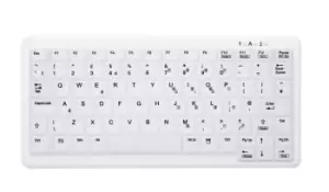 image of CHERRY AK-C4110 keyboard RF Wireless QWERTY UK English White