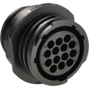 Image of TE Connectivity 206043 3 CPC Inverted Socket Housing Free hanging Nominal current details See data sheet Number of
