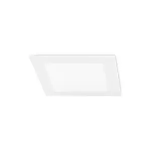 Forlight Lighting - Forlight Easy - Integrated LED Square Recessed Downlight Matt White - Warm White