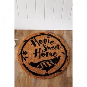 Image of Astley Home Sweet Home Round Coir Ma