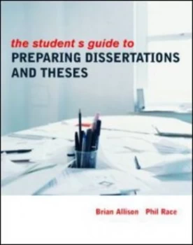 Image of The Students Guide to Preparing Dissertations and Theses by Brian Allison Book