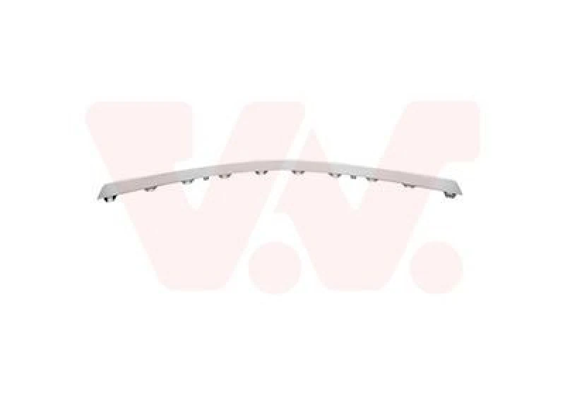 Image of VAN WEZEL Bumper moulding VAN WEZEL 2942580