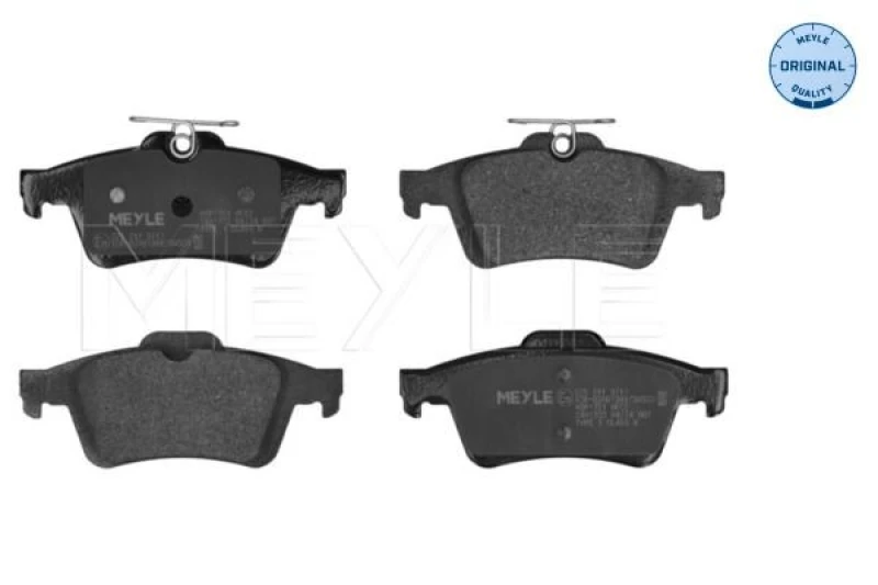 Image of Brake pad set MEYLE 025 241 3717
