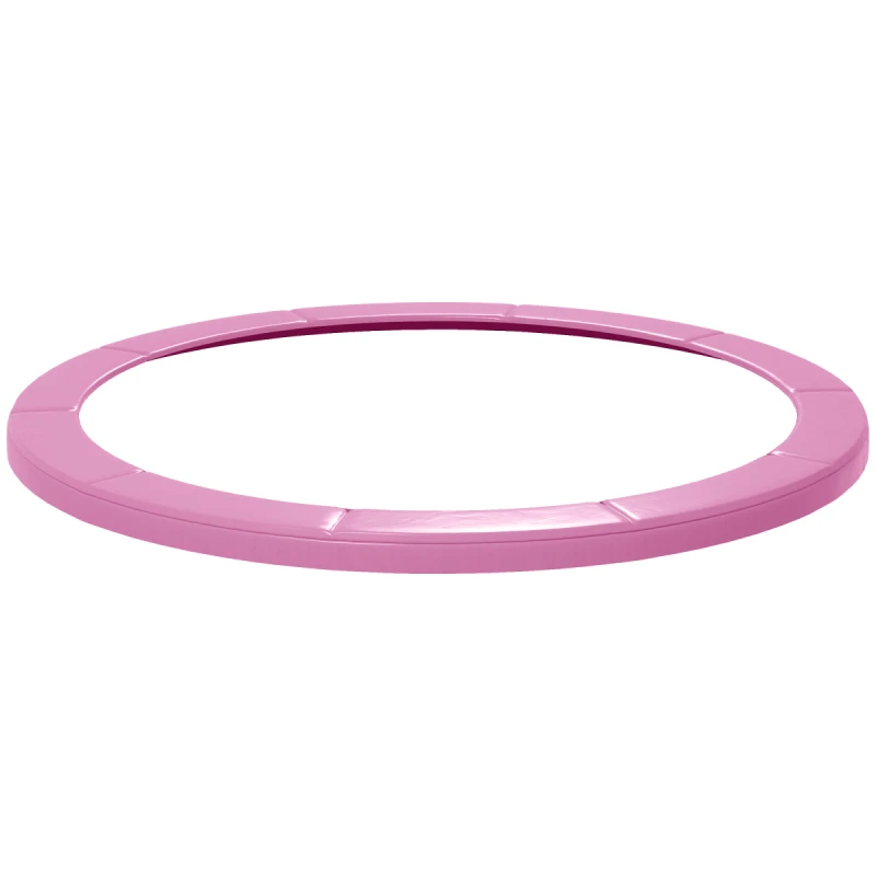 Image of SPORTNOW 10FT Trampoline Pad Spring Cover, Waterproof, Pink Pink Unisex