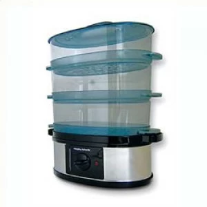 image of Morphy Richards 3-Tier Electric Steamer