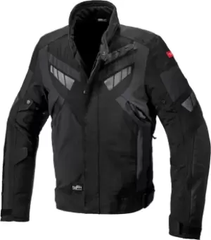 Image of Spidi H2Out Freerider Motorcycle Textile Jackets, black-grey, Size L, black-grey, Size L