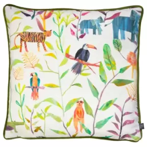 Image of Hide + Seek Kids Cushion Candyfloss, Candyfloss / 43 x 43cm / Polyester Filled