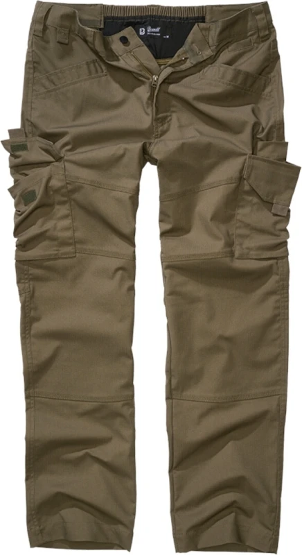 Image of Brandit Tactical Ripstop Pants, green, Size M for Men