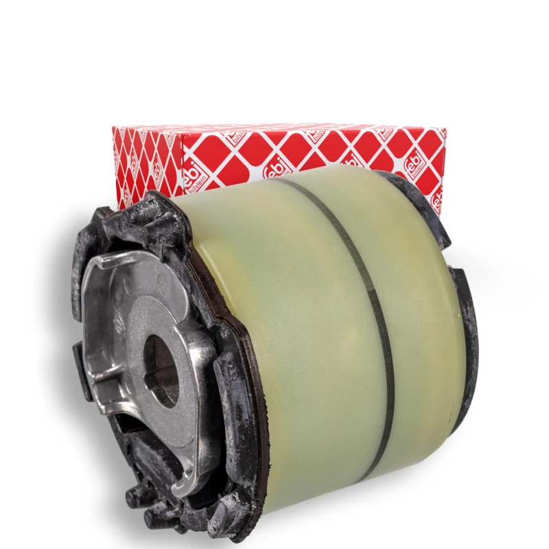 Image of FEBI BILSTEIN 170661 Axle Bushes Rear Axle Right Elastomer Hub Carrier Bush (1080)