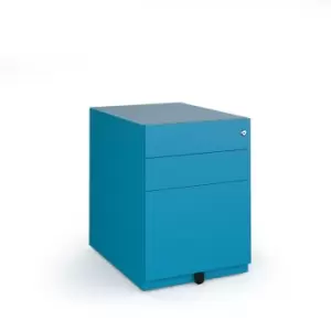 Image of Dams MTO Bisley Slimline Steel Pedestal 300mm Wide - Yellow
