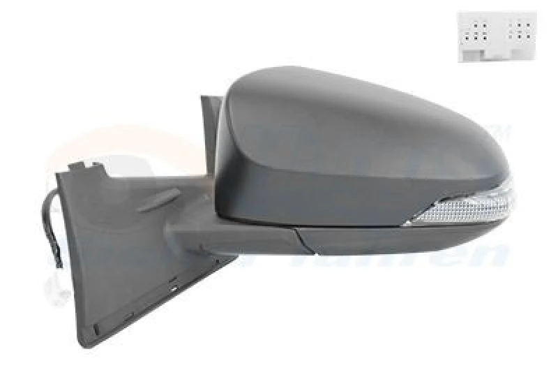 Image of VAN WEZEL Wing mirror VAN WEZEL 5428817