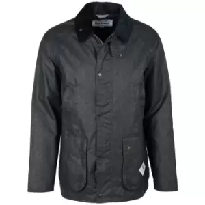 Image of Barbour Beacon Paisley Bedale Waxed Jacket - Blue