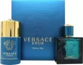 image of Versace Eros Gift Set 50ml Eau de Toilette + Deodorant Stick 75ml