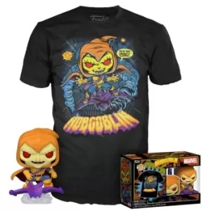 image of Marvel POP! & Tee Box Animated Spiderman: Hobgoblin Size L