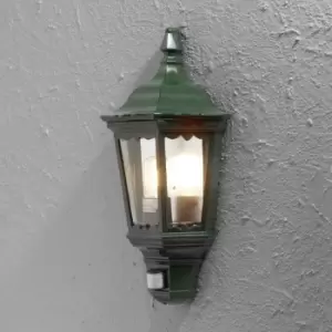 Image of Firenze Outdoor Classic Lantern Sensor Light Green, IP43
