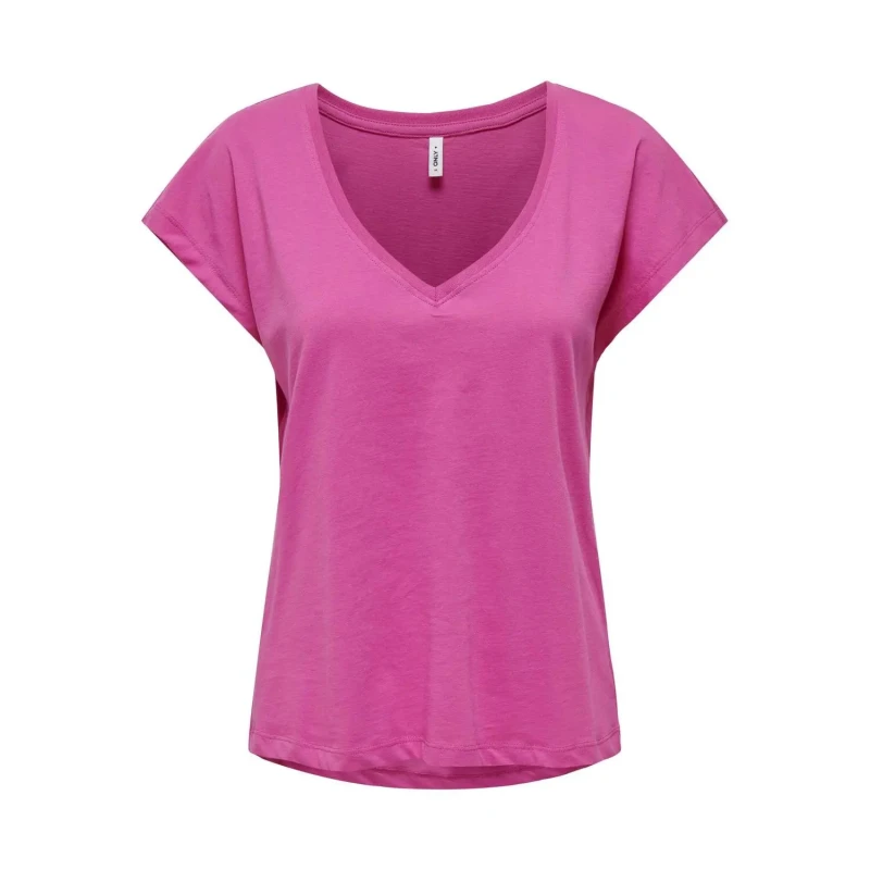 Image of Only Womens v-neck T-Shirt Only Winnie Rose Female S