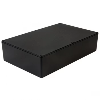 Image of Hammond 1550JBK IP54 Diecast Aluminium Enclosure Black (275 x 175 ...