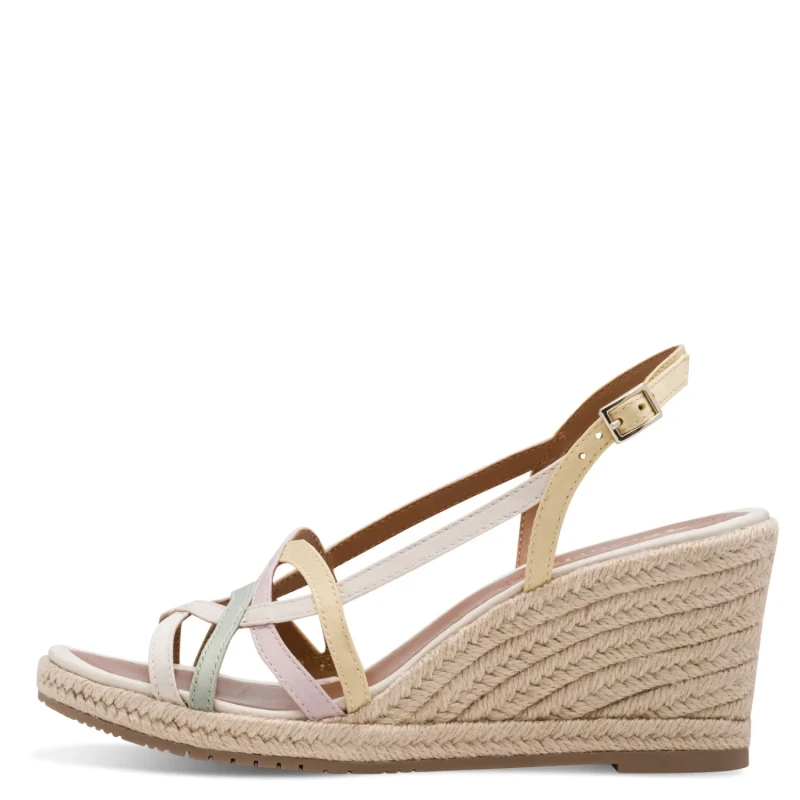 Image of tamaris Womens wedge sandals Tamaris 1-28364-46 Blanc Female 39