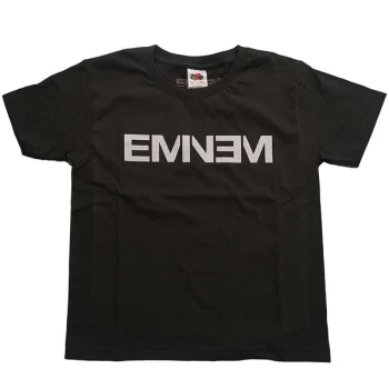 Image of Eminem - Logo Kids 11-12 Years T-Shirt - Grey