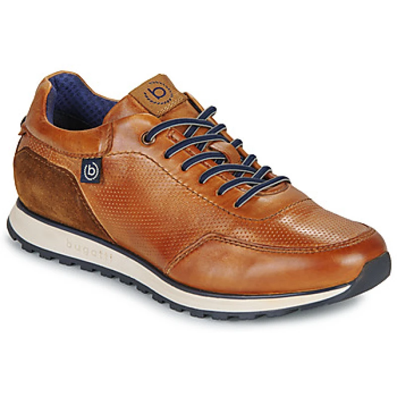 Image of Bugatti Cirino mens Shoes (Trainers) in Brown