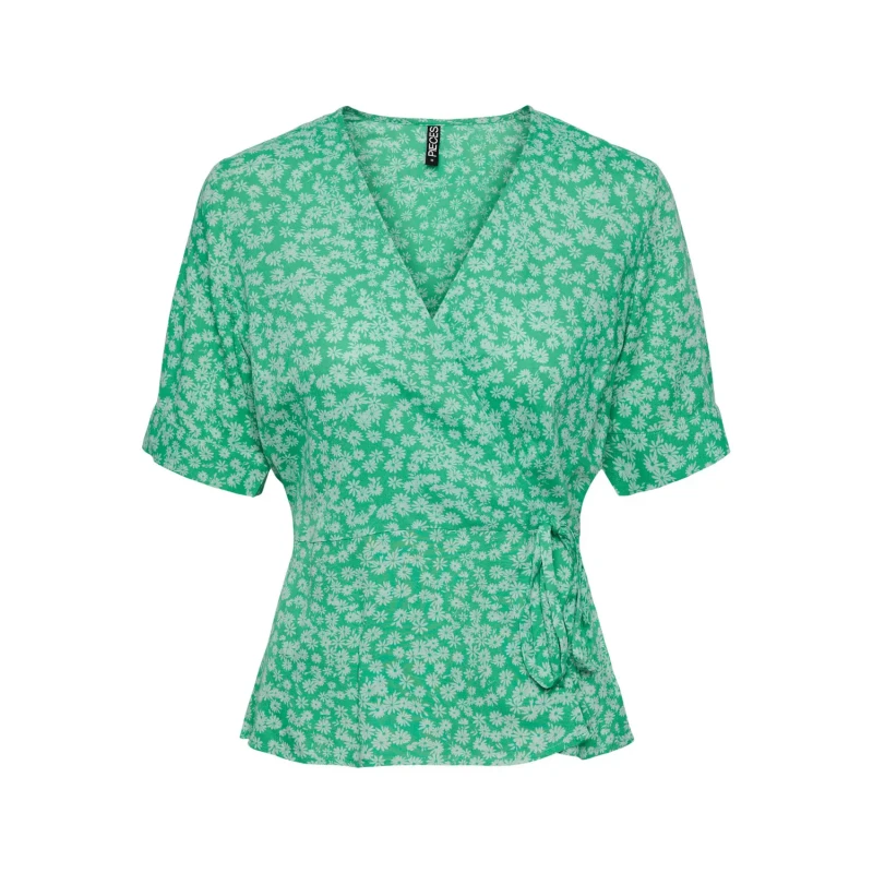Image of Pieces Womens T-Shirt Pieces Nya Vert Female M