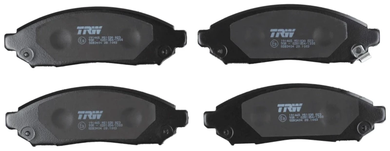 Image of TRW GDB3404 Brake pad set with acoustic wear warning Brake Pad Set,disc brake (402)