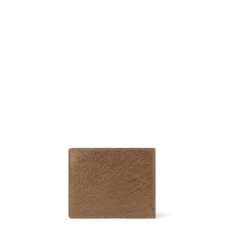 Image of Osprey London Mens Highland Leather Billfold Wallet Cognac male One Size