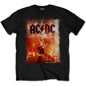 Image of AC/DC - Live Canons Mens Large T-Shirt - Black