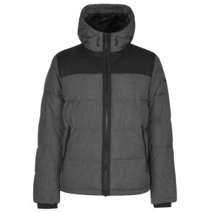Image of DKNY Heavy Padded Jacket - Hthr Charcoal
