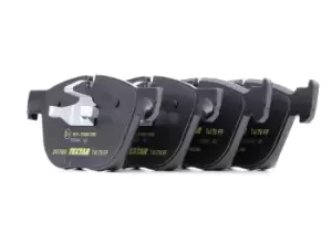 Image of TEXTAR Brake pad set Q+ 2417001 Brake pads,Brake pad set, disc brake BMW,X5 (E70),X5 (F15, F85),X6 (E71, E72),X4 (F26),X6 (F16, F86)