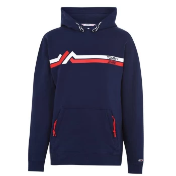 image of Tommy Jeans Mountain Hoodie - Navy C87