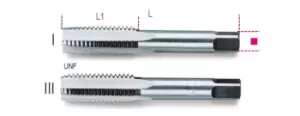 Image of Beta Tools 433ASF Chrome-Steel Fine Pitch UNF Hand Tap 1" x 12mm 004330310