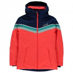 image of Nevica Vail Jacket Junior Girls - Pink/Navy