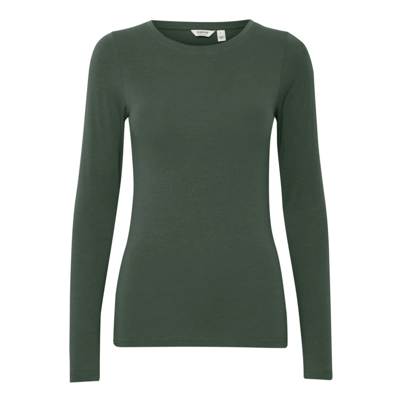 Image of b.Young Womens long sleeve T-Shirt b.young Pamila Vert Female XS