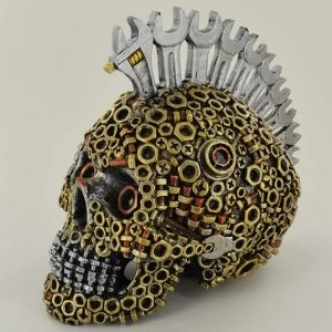 Image of Nuts and Bolts and Spanners Mohawk Skull