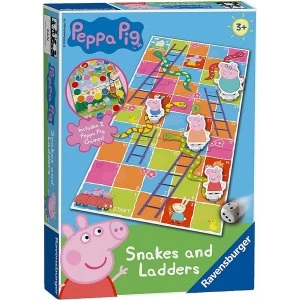 image of Peppa Pig Snakes & Ladders Board Game