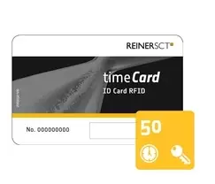 image of Reiner SCT timeCard Chipkarten 50 (DES) Contactless smart card