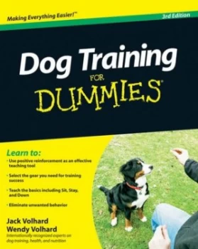 Image of Dog Training for Dummies by Jack Volhard Book