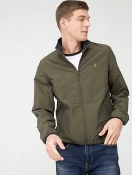 Image of Farah Talbot Blouson Jacket - Moss