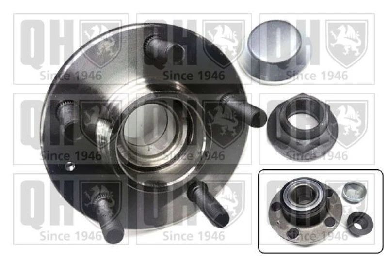 Image of QUINTON HAZELL Wheel bearing kit QUINTON HAZELL QWB690