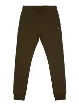 Image of Boys, Lyle & Scott Classic Jogger - Dark Olive, Dark Olive, Size 10-11 Years