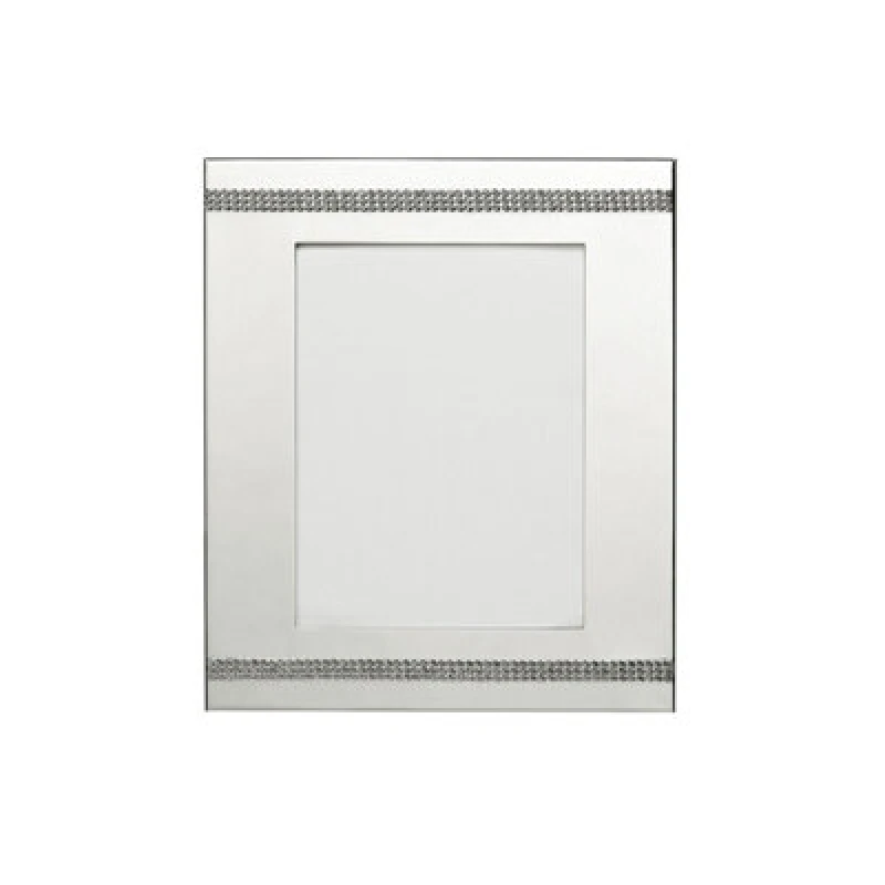 Image of Premier Housewares Silver Plate Steel 4 x 6 Photo Frame Silver unisex
