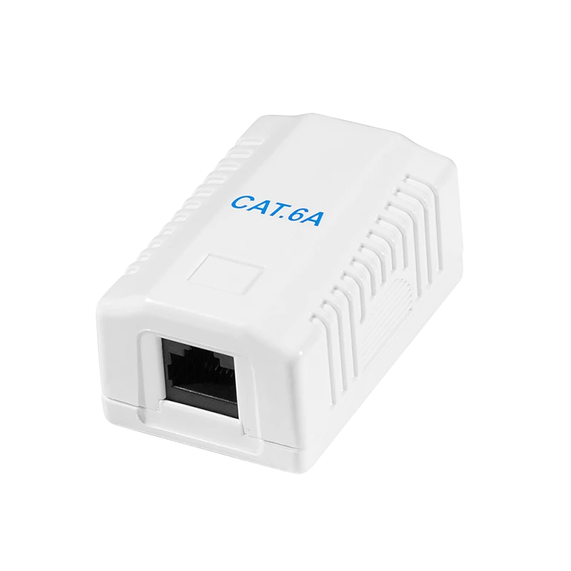 Image of LogiLink Cat.6A Surface Mounted Box 1 x RJ45. unshielded