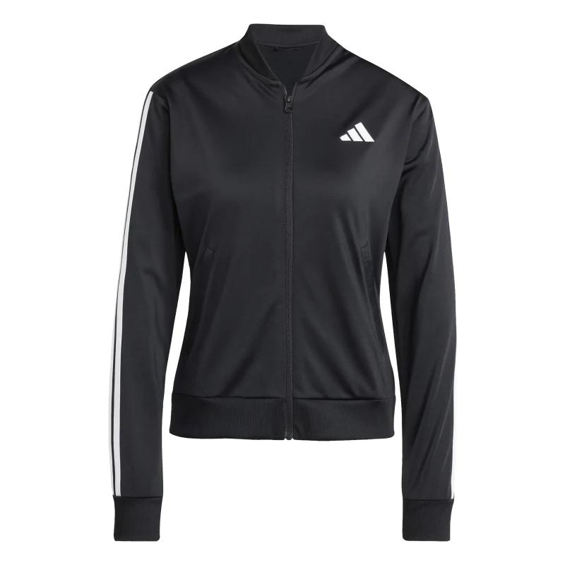 Image of adidas Back 2 Basics 3-Stripes Tracksuit Womens - Black M