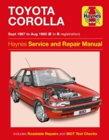 Image of Toyota Corolla Service And Repair Manual : 87-92