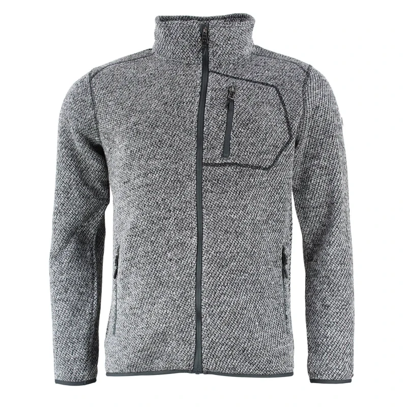 Image of Fleece full zip Peak Mountain Capino Gris Male S