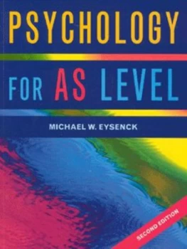 Image of Psychology for As Level by Michael W Eysenck Paperback