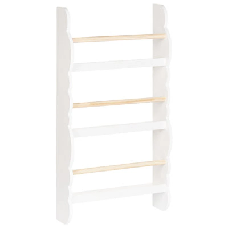 Image of Beliani Wall Bookshelf Rigolet 80 Cm White