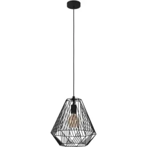 Image of Eglo - Stype Black Pendant - Black